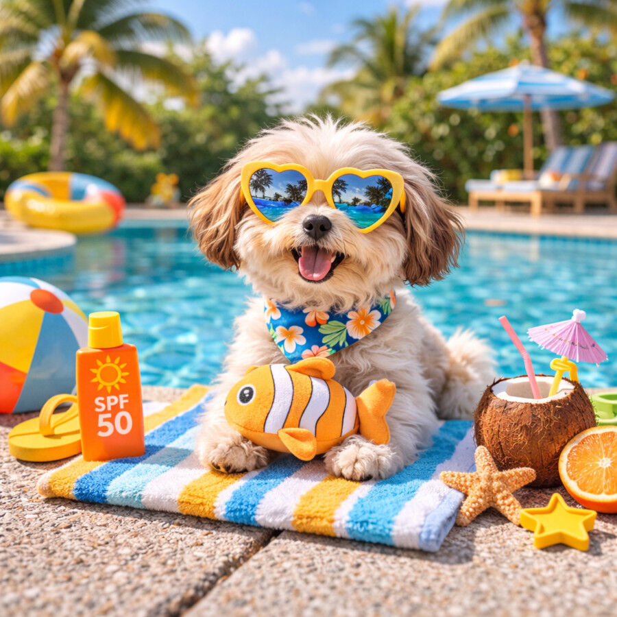 Summer Vibes Floating Turtle Brinquedo Flutuante para c&atilde;es, , large Imagem n&uacute;mero 1