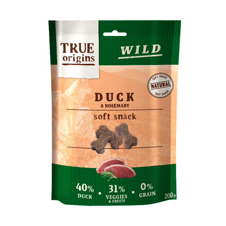 True Origins Ossinhos Wild Pato e Romero Alecrim para cães, , large image number null