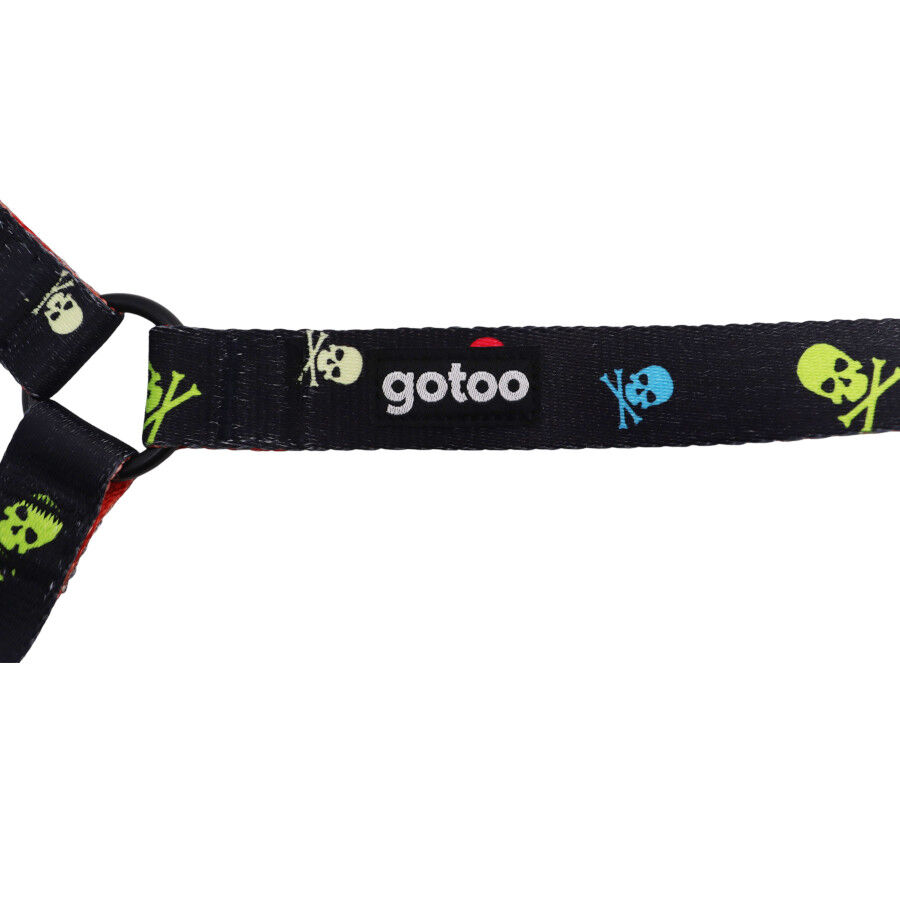 Gotoo Peitoral estampado cinza para c&atilde;es, , large Imagem n&uacute;mero 4