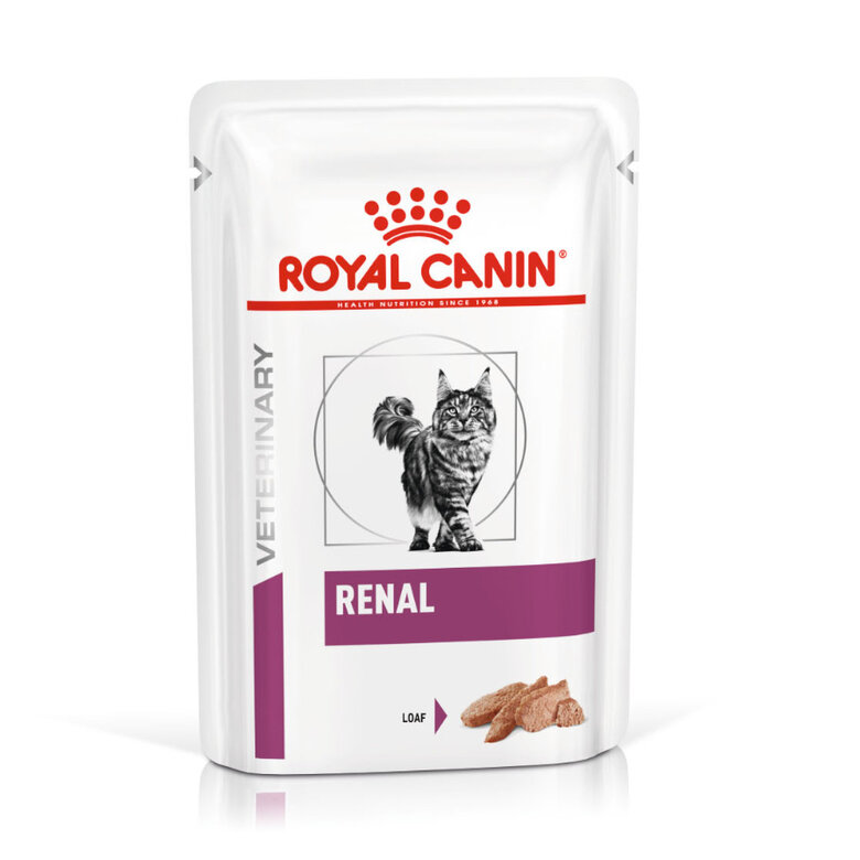 Royal Canin Veterinary Renal Mousse Saqueta para gatos, , large image number null
