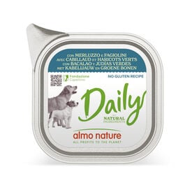 Almo Nature Daily Grain Free Bacalhau e Vagem Ração para Cães