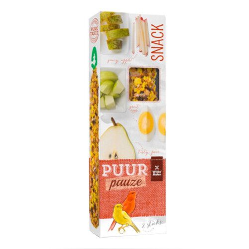 Puur Pauze barritas de fruta y huevo para canarios Imagem n&uacute;mero 1