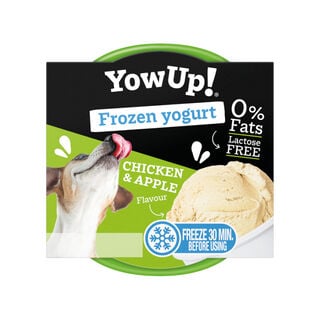 YowUp! Frango  Maçã Iogurte Gelado alimento para cães e gatos