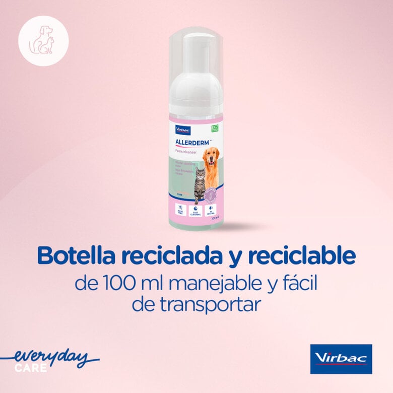 Virbac Espuma de limpeza para cães Allerderm,  Imagem número 10 Virbac Espuma de limpeza para cães Allerderm, , large Imagem número 10