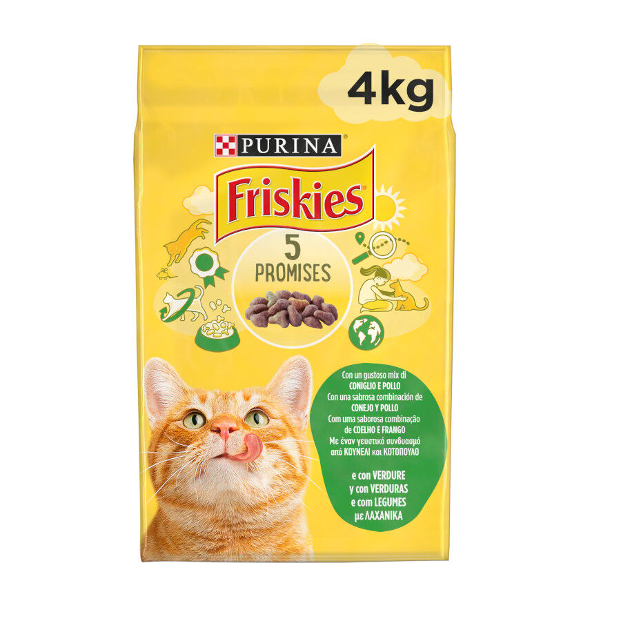 4 kg Friskies Coelho e Frango ra&ccedil;&atilde;o para gatos, , large Imagem n&uacute;mero 2