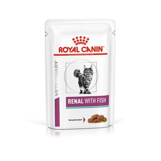 Royal Canin Veterinary Diet Renal Atum saqueta para gatos