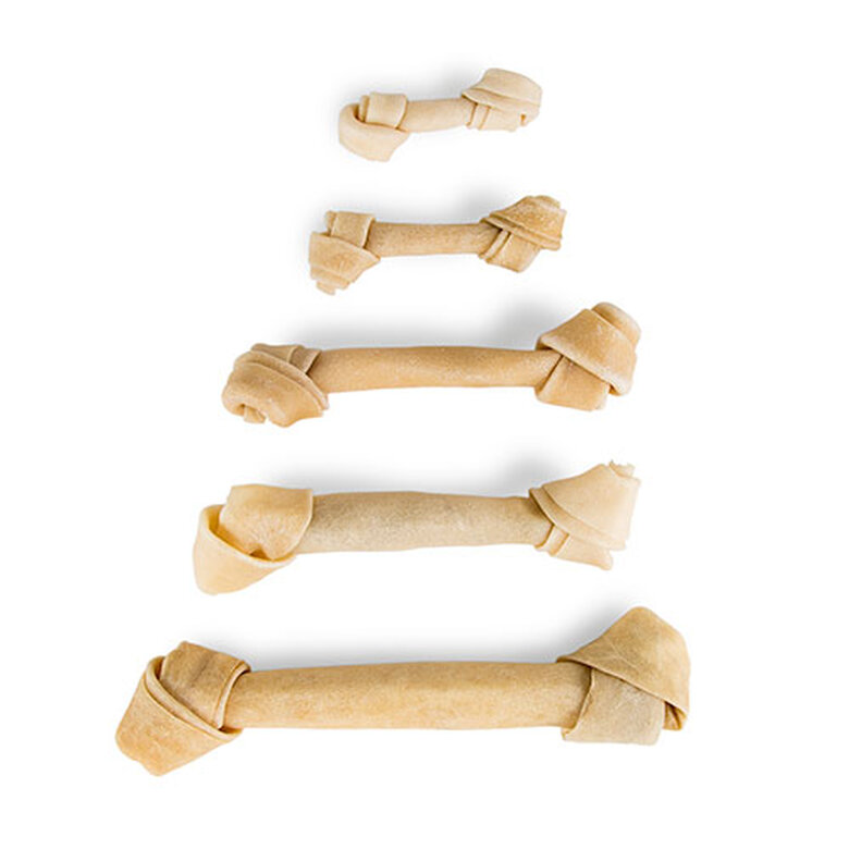5 ossos x 7 cm Criadores ossos prensados com nós para cães,  Imagem número 1 Criadores huesos prensados con nudos para perros Imagem número 1