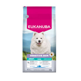 Eukanuba Adult Daily Care Sensitive Skin ra&ccedil;&atilde;o para c&atilde;es