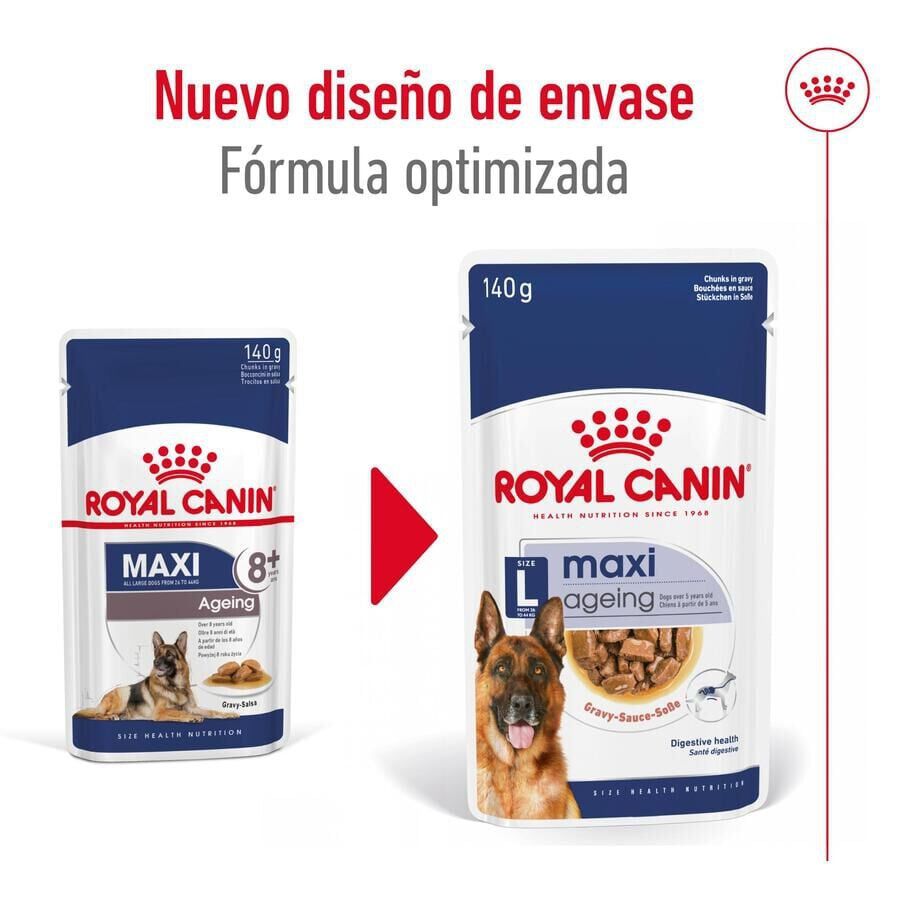 140 g Royal Canin Maxi Ageing saqueta em molho para c&atilde;es, , large Imagem n&uacute;mero 2