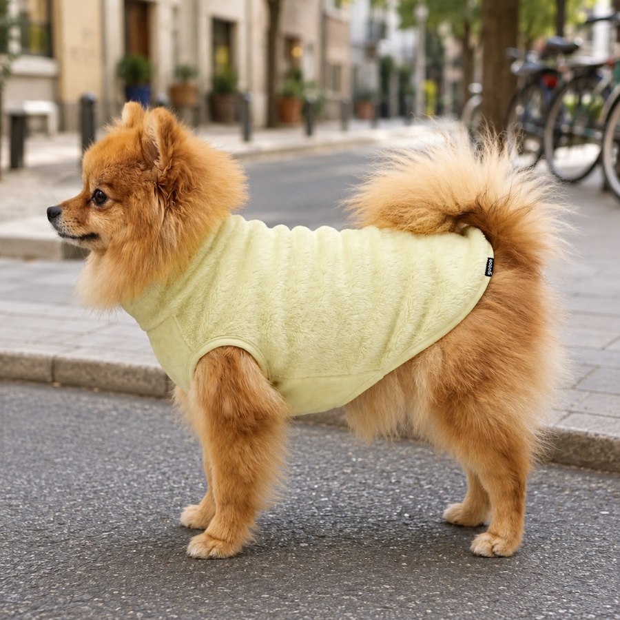 Gotoo Camisola Polar Amarela para c&atilde;es, , large Imagem n&uacute;mero 1