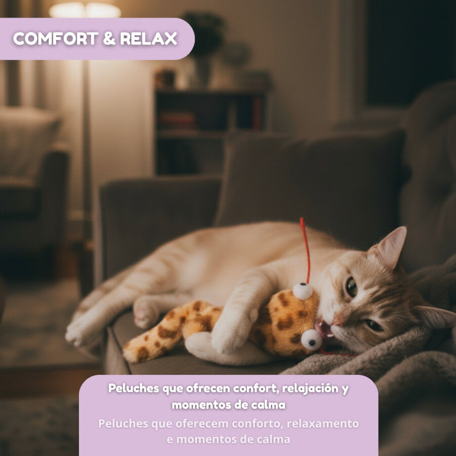 Tootoy! Comfort & Relax Peluche cobra para gatos, , large Imagem n&uacute;mero 5