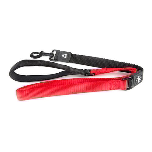 TK-Pet Shock Control correa roja nylon asa neopreno Imagem n&uacute;mero 1