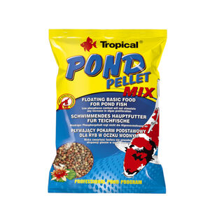 Comida para peixes Tropical Pond Pellet Mix