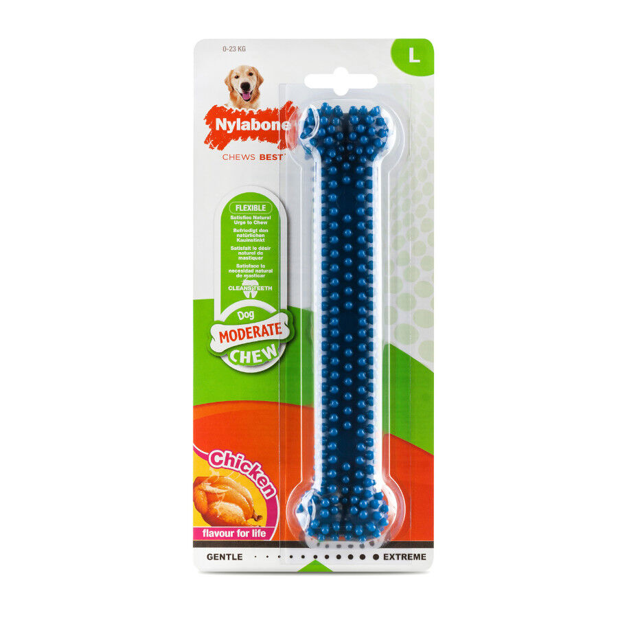 Nylabone Dental Chew Mordedor de osso para c&atilde;es, , large Imagem n&uacute;mero 3