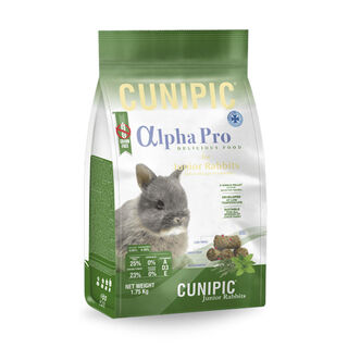 Cunipic Alpha Pro Junior Grain Free comida coelhos