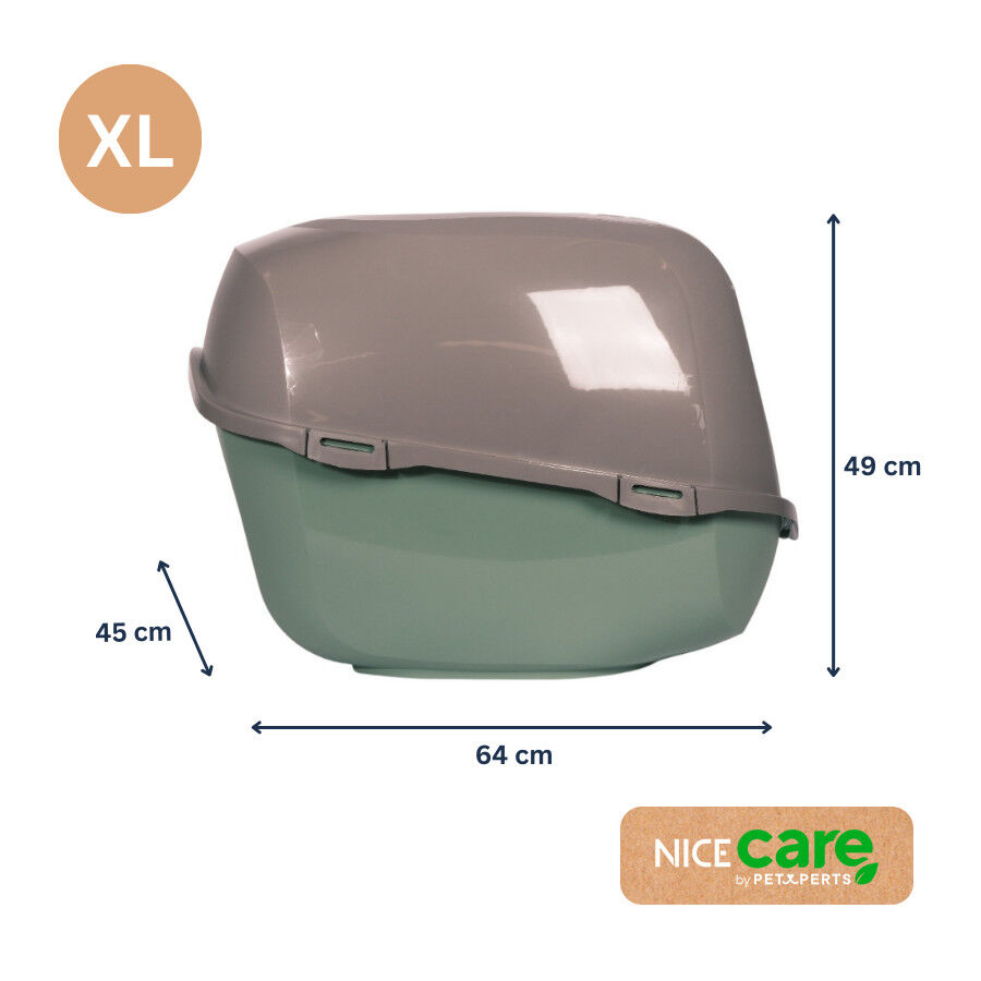 Nice Care Eco Caixa de areia Smart verde para gatos, , large Imagem n&uacute;mero 2