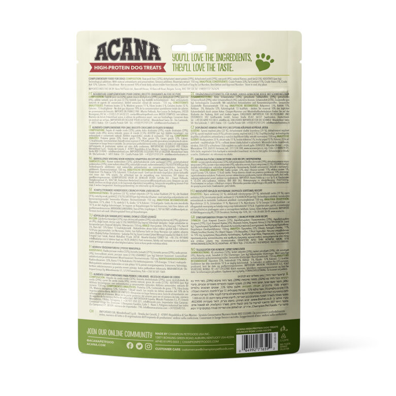Acana biscoitos High Protein porco para cães, , large image number null