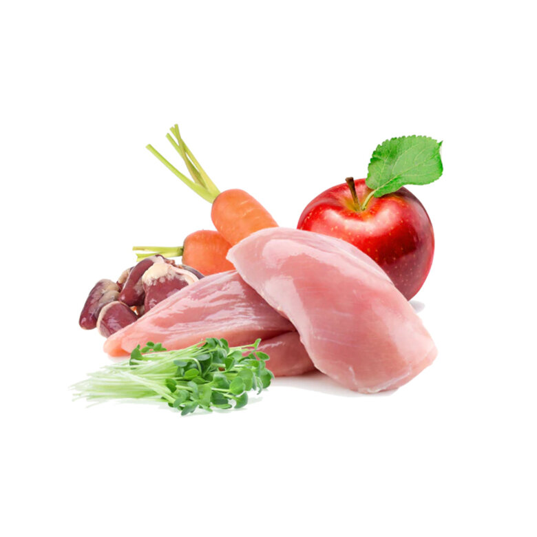 800 g Puro Menú BARF Festim de Frango comida natural congelada para cães,  Imagem número 2 800 g Puro Menú BARF Festim de Frango comida natural congelada para cães, , large Imagem número 2