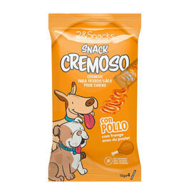 2&Snacks Sobres Snacks Cremosos com Frango para cães