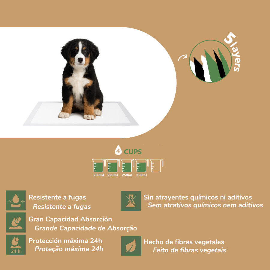 Nice Care Resguardos Bamboo para c&atilde;es, , large Imagem n&uacute;mero 2