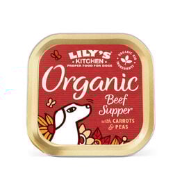 Lily's Kitchen Organic Terneira Terrina para cães - Pack
