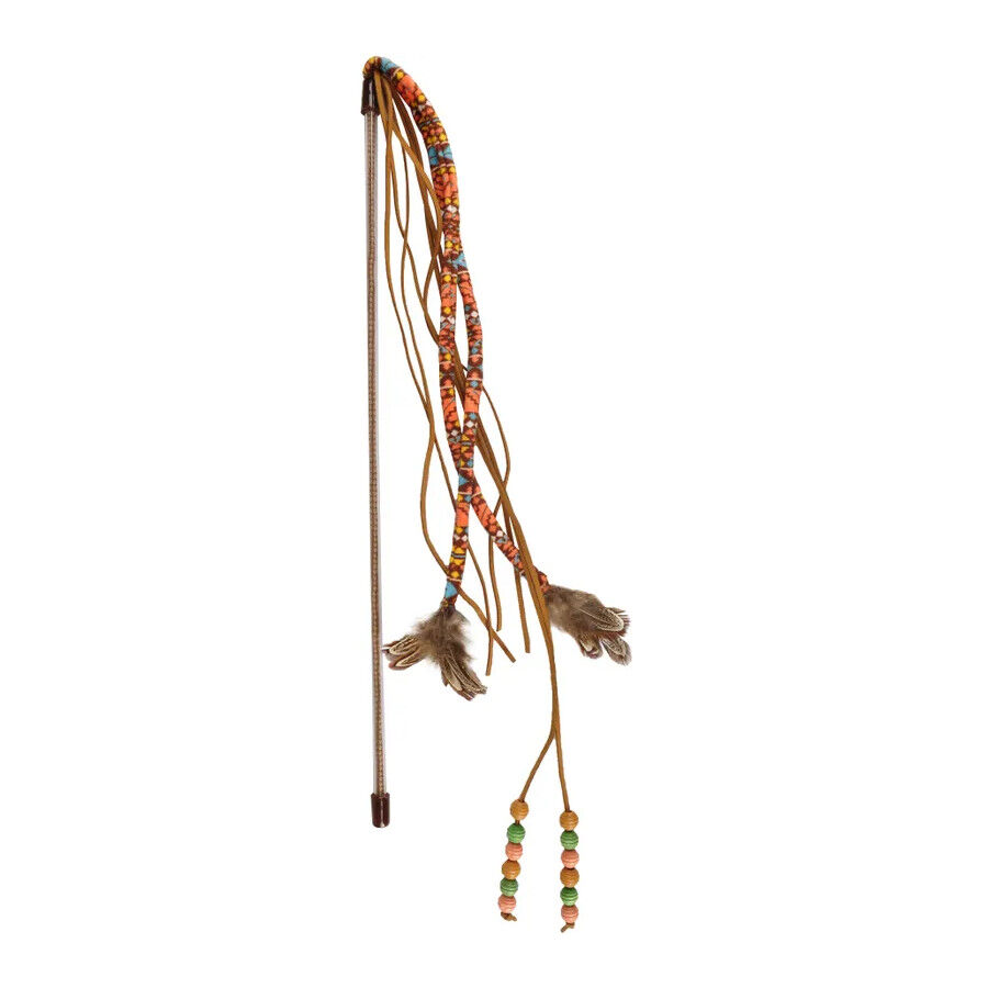 Flamingo Indy Cana com Penas e Contas para gatos, , large Imagem n&uacute;mero 1