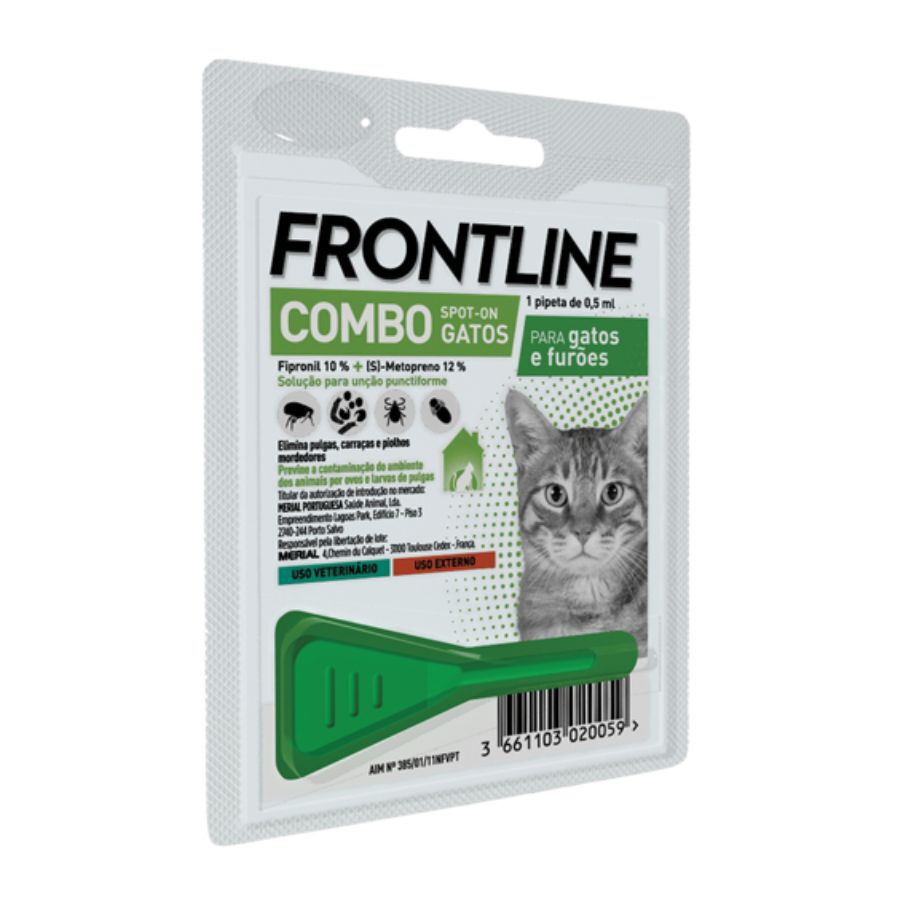Frontline Combo pipetas antiparasit&aacute;rias para gatos e fur&otilde;es, , large Imagem n&uacute;mero 1