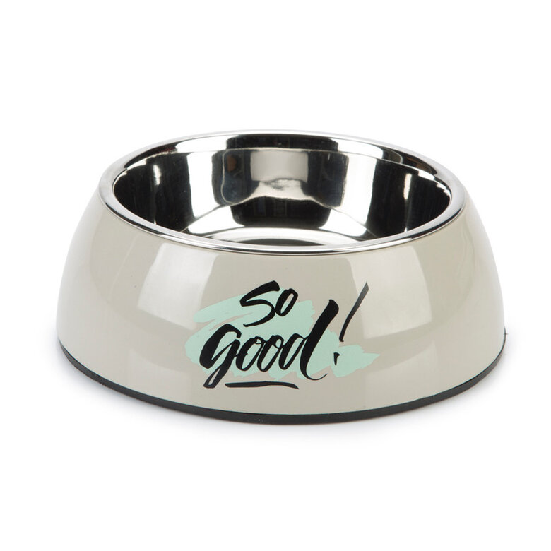 Beeztees Comedouro So Good Cinzento para cães,  Imagem número 1 Beeztees Comedouro So Good Cinzento para cães, , large Imagem número 1