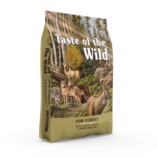 Taste of the Wild Pine Forest Veado ração para cães