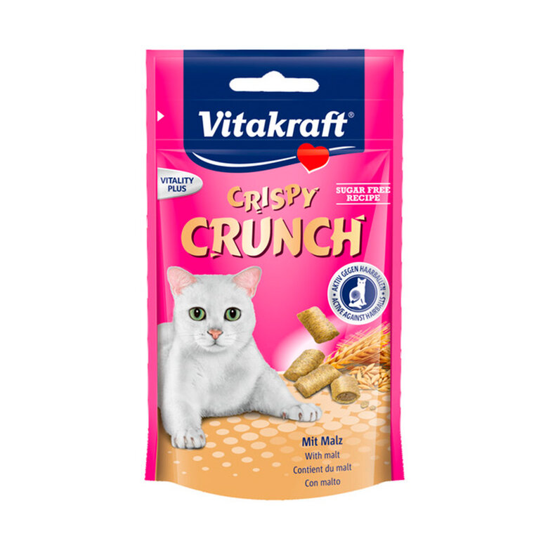 Vitakraft Biscoitos Crispy Crunch Malte para gatos , , large image number null