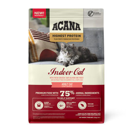 Acana Highest Protein Indoor Ração de frango, salmão e truta para gatos