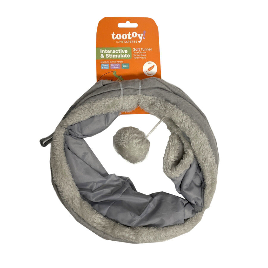 Tootoy! Interactive & stimulate T&uacute;nel suave para gatos, , large Imagem n&uacute;mero 8