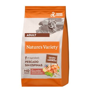 Nature's Variety No Grain Adult Salmão da Noruega ração para gatos