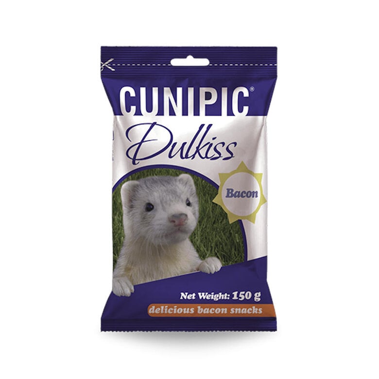 Cunipic Dulkiss Snack com sabor a Bacon para furões,  Imagem número 1 Cunipic Dulkiss Snack com sabor a Bacon para furões, , large Imagem número 1