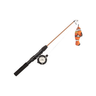 Flamingo Rodney Cana com peixe para gatos