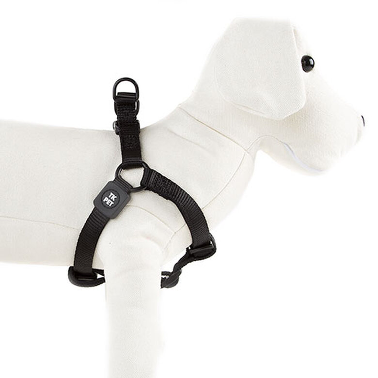TK-Pet Neo Classic Peitoral de Nylon Preto para cães,  Imagem número 1 TK-Pet Neo Classic arnés perro nylon neopreno negro Imagem número 1