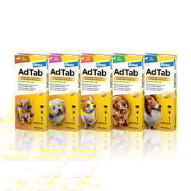 AdTab Comprimidos mastigáveis antiparasitários para cães