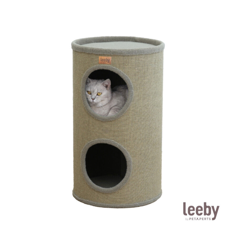Leeby BonBon barril arranhador com cama nido para gatos, , large Imagem n&uacute;mero 2
