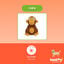 Tootoy! Chew Mordedor Macaquinho Chimpanzé para cães, , large Indicador imagem número 3