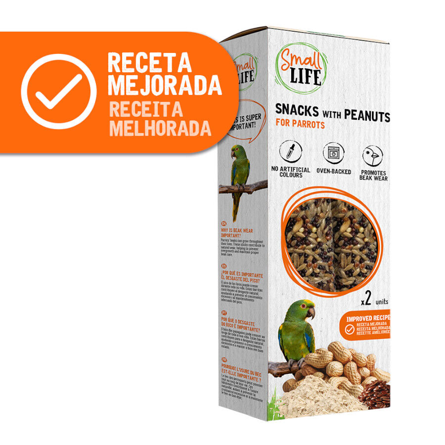 2 barritas Small Life Barritas Snack com Amendoins para papagaios, , large Imagem n&uacute;mero 2