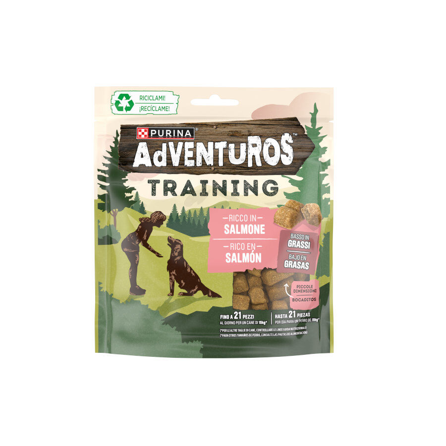 115 g Adventuros Snacks Training de Salm&atilde;o para c&atilde;es, , large Imagem n&uacute;mero 1
