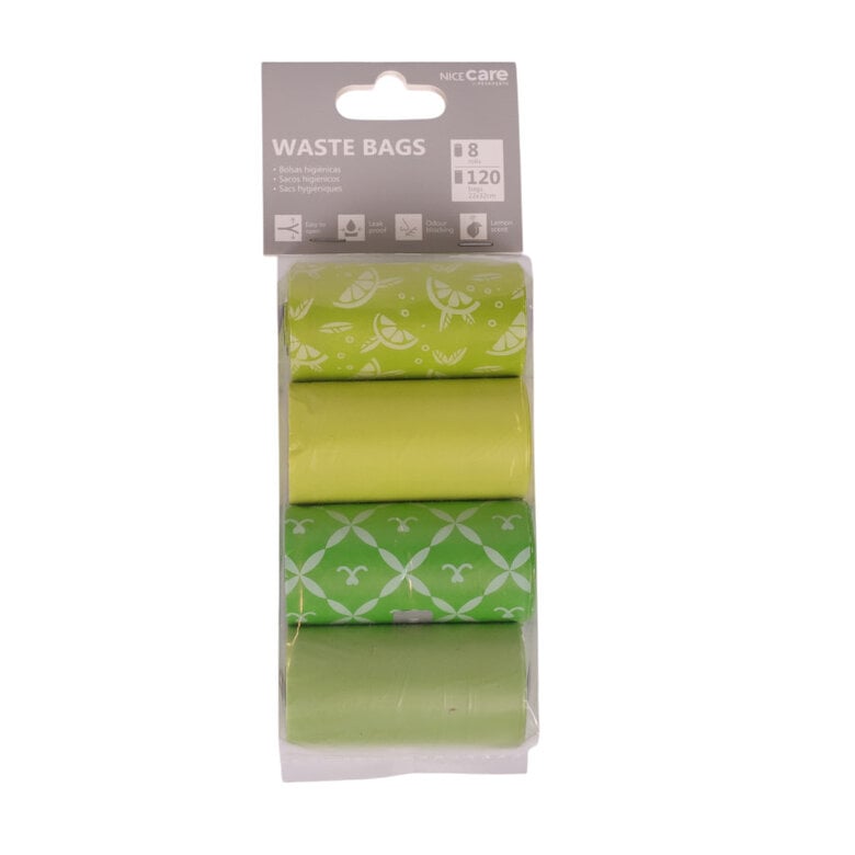 Nice Care Basic Rolos de sacos higiénicos com aroma a limão para cães,  Imagem número 6 Nice Care Basic Rolos de sacos higiénicos com aroma a limão para cães, , large Imagem número 6