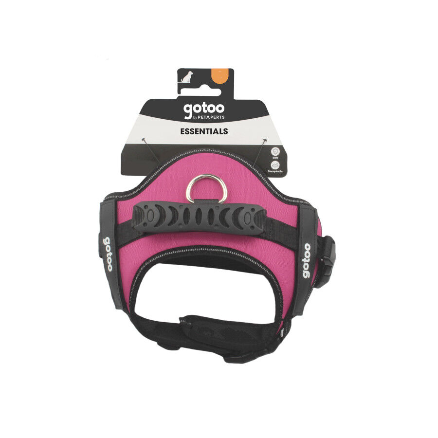 Gotoo Peitoral anti-pux&atilde;o rosa para c&atilde;es, , large Imagem n&uacute;mero 7