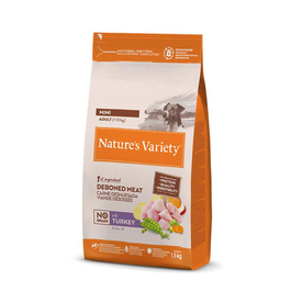 Nature's Variety Adult Mini No Grain Ra&ccedil;&atilde;o de Peru para c&atilde;es