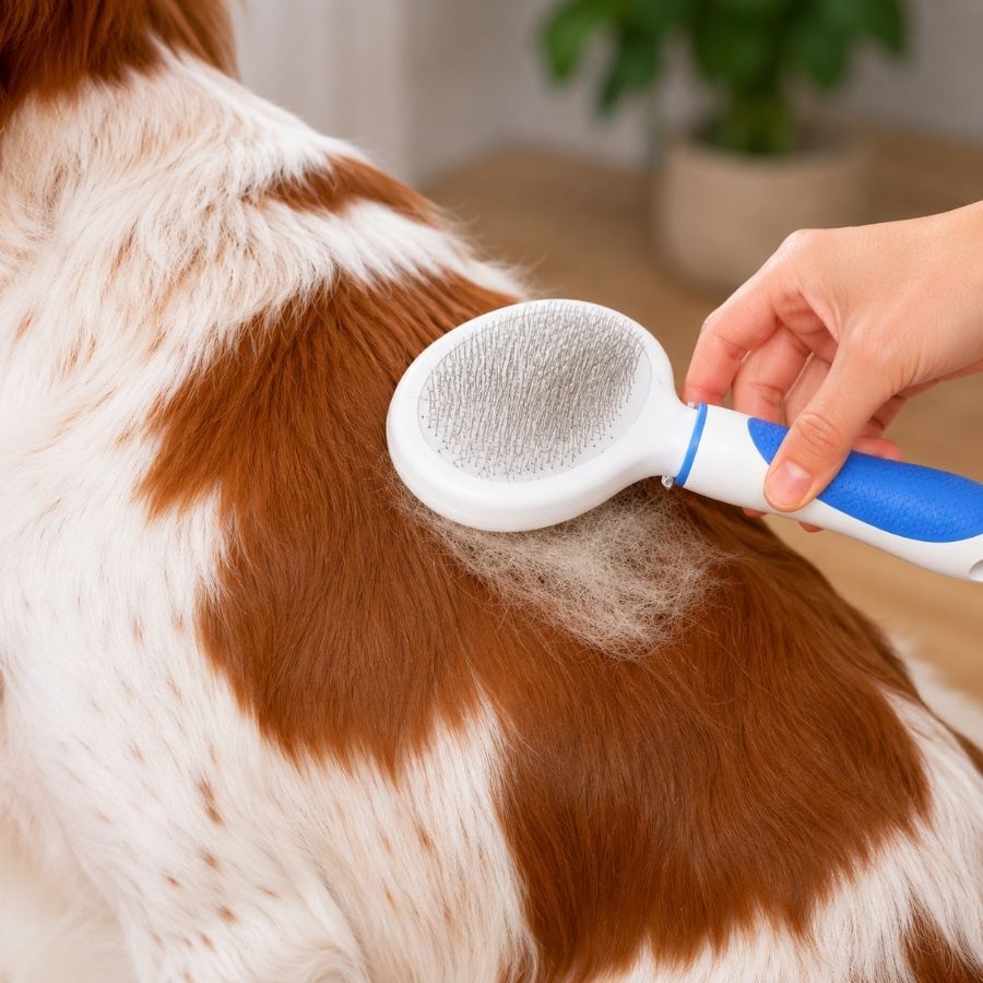 Bloob Escova cardadeira e de cerdas para c&atilde;es, , large Imagem n&uacute;mero 4