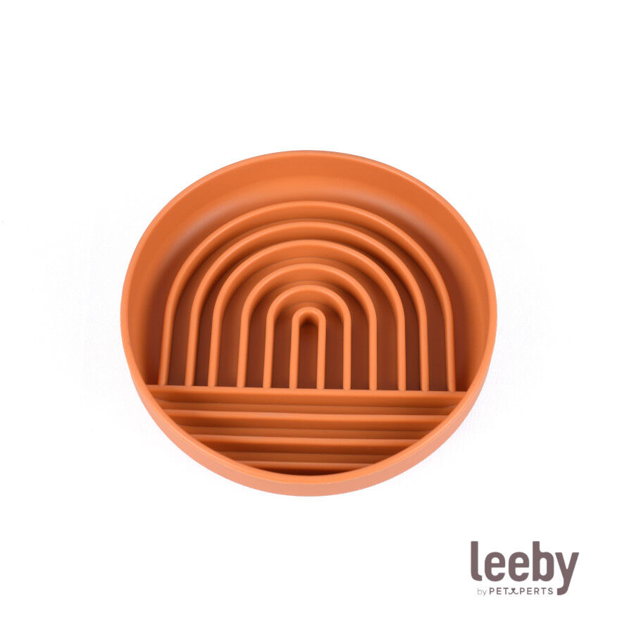 Leeby Comedouro Antivoracidade Laranja para c&atilde;es, , large Imagem n&uacute;mero 2