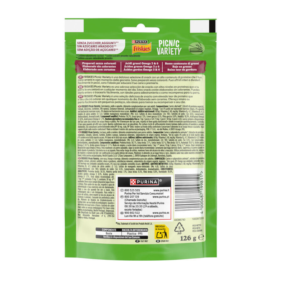15 sticks Friskies Palitos Picnic Variety Sortidos para C&atilde;es, , large Imagem n&uacute;mero 3
