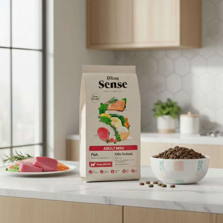 2 kg 2 kg Dibaq Sense Low Grain Ault Mini Ra&ccedil;&atilde;o de Peixe para c&atilde;es, , large Imagem n&uacute;mero 3
