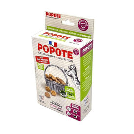 POPOTE Kit de Bolachas Caseiras de Pato para gatos