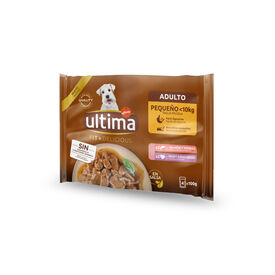 Ultima Fit & Delicious Adult Comida h&uacute;mida de salm&atilde;o e peru para c&atilde;es